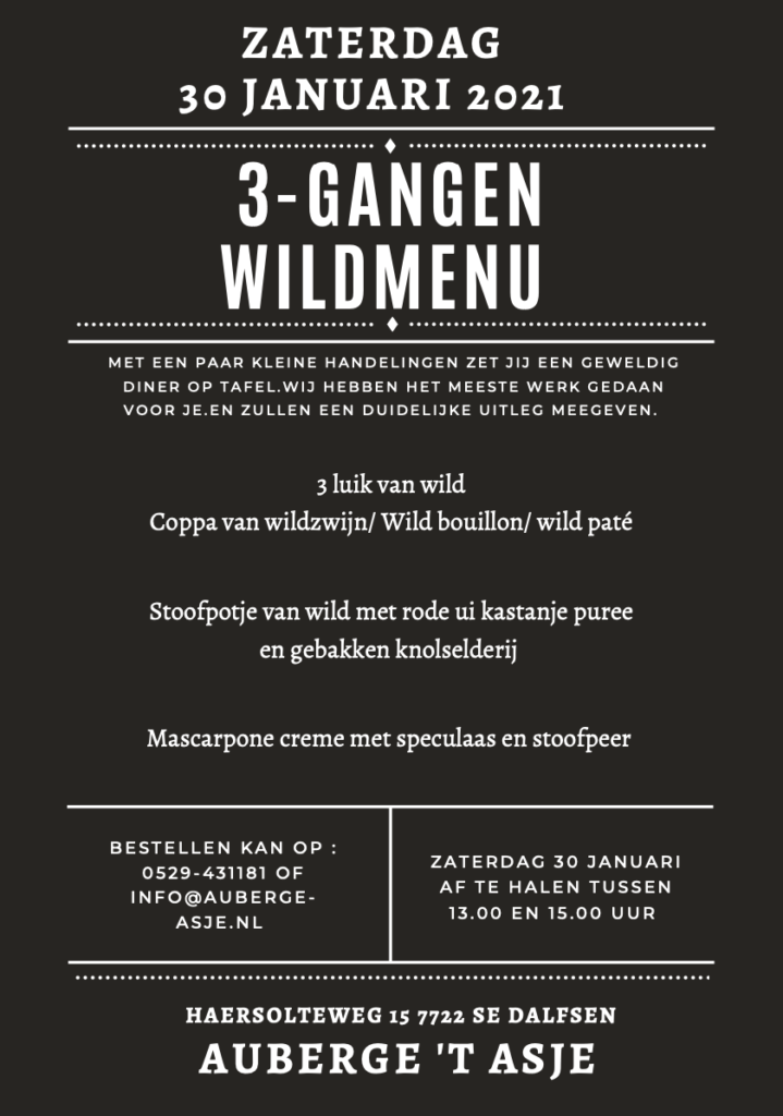 wildmenu flyer